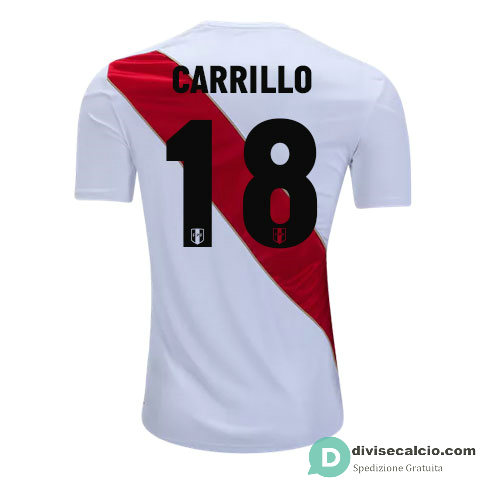 Maglia Peru Gara Home 18#CARRILLO 2018