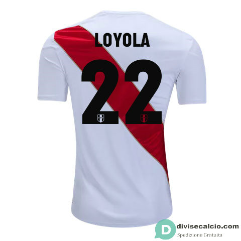 Maglia Peru Gara Home 22#LOYOLA 2018