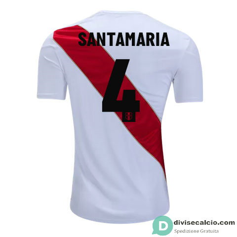 Maglia Peru Gara Home 4#SANTAMARIA 2018