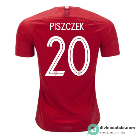 Maglia Polonia Gara Away 20#PISZCZEK 2018