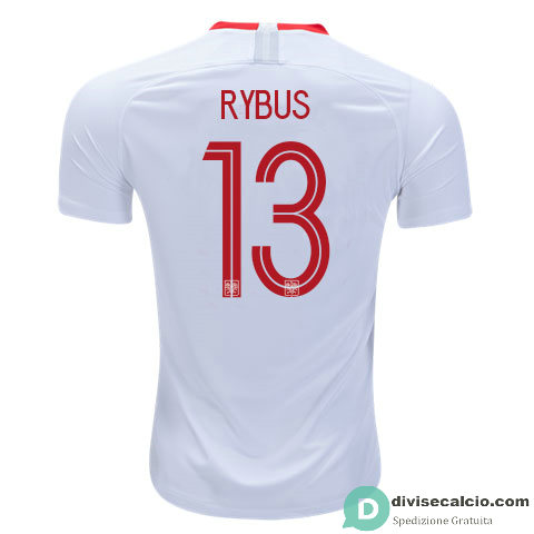 Maglia Polonia Gara Home 13#RYBUS 2018