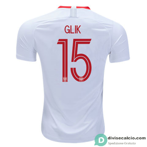 Maglia Polonia Gara Home 15#GLIK 2018