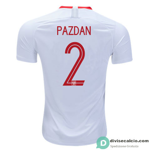 Maglia Polonia Gara Home 2#PAZDAN 2018