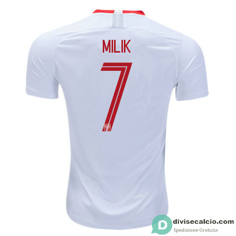 Maglia Polonia Gara Home 7#MILIK 2018