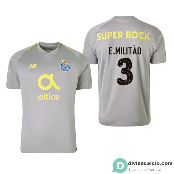 Maglia Porto Gara Away 3#E.MILITAO 2018-2019