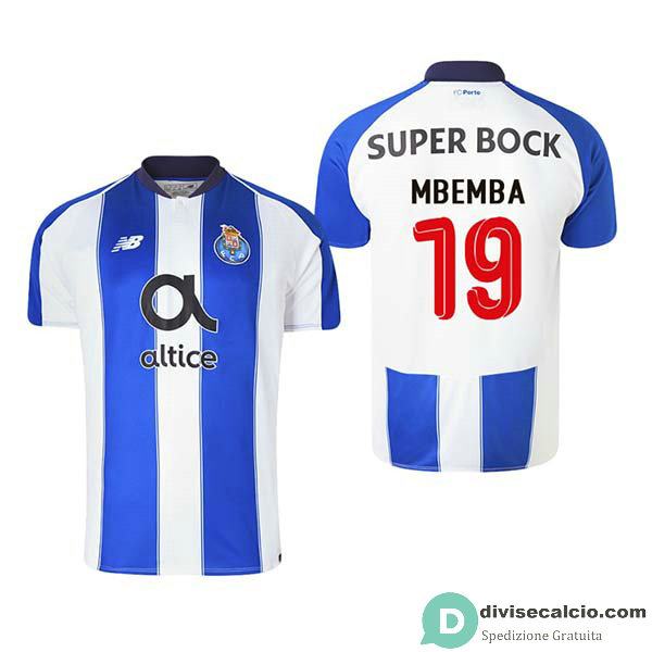 Maglia Porto Gara Home 19#MBEMBA 2018-2019