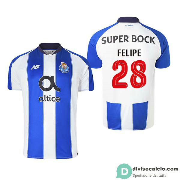 Maglia Porto Gara Home 28#FELIPE 2018-2019