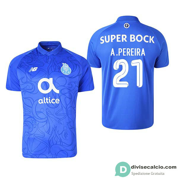 Maglia Porto Gara Third 21#A.PEREIRA 2018-2019