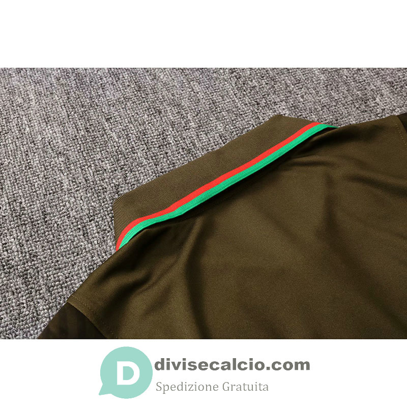 Maglia Portogallo Polo Deep Green 2020/2021