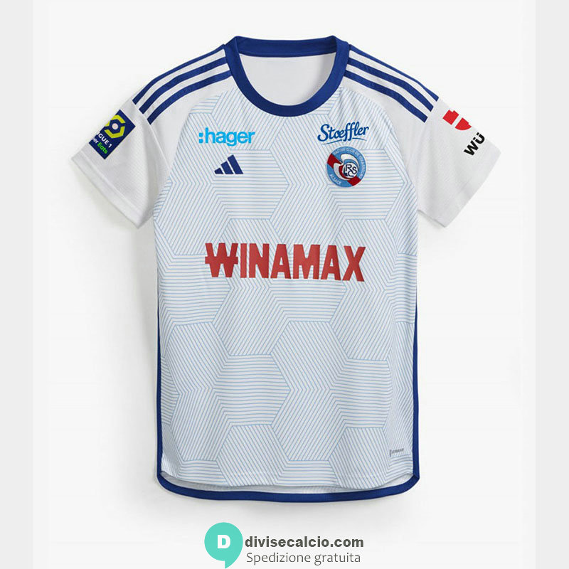 Maglia RC Strasbourg Alsace Gara Away 2023/2024