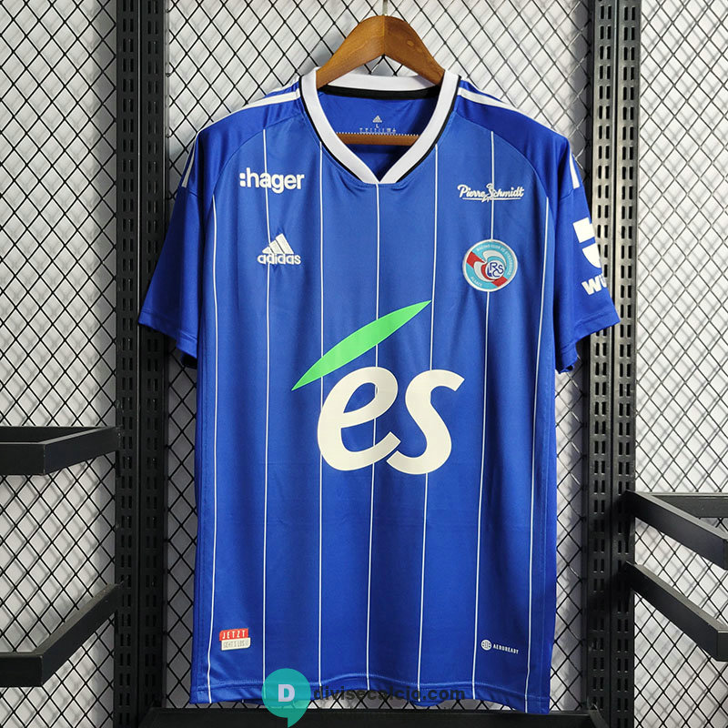 Maglia RC Strasbourg Alsace Gara Home 2022/2023