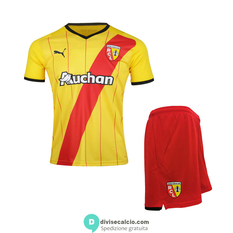 Maglia Racing Club Lens Bambino Gara Home 2021/2022