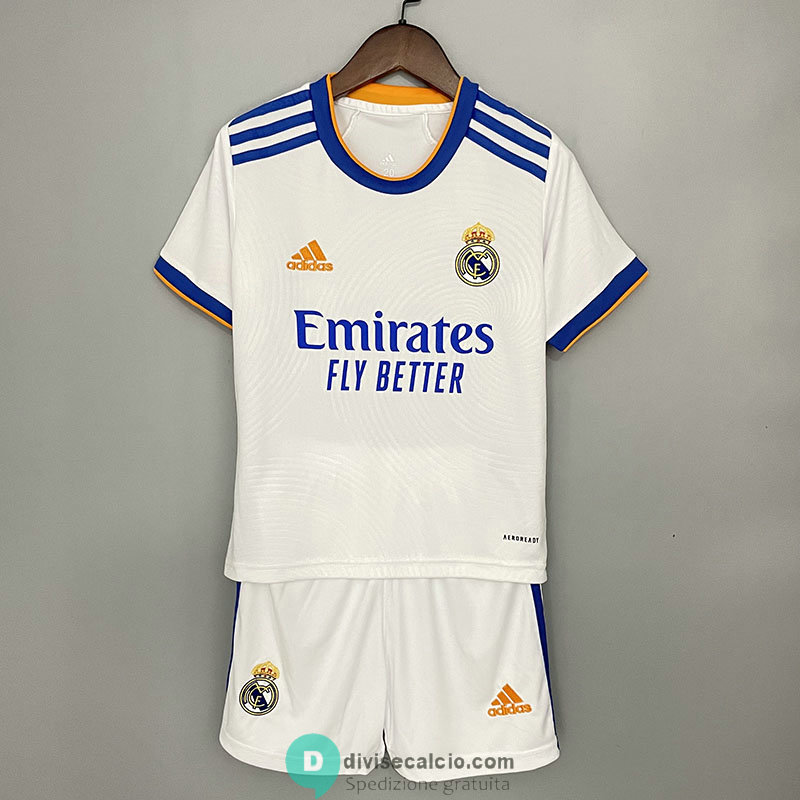 Maglia Real Madrid Bambino Gara Home 2021/2022