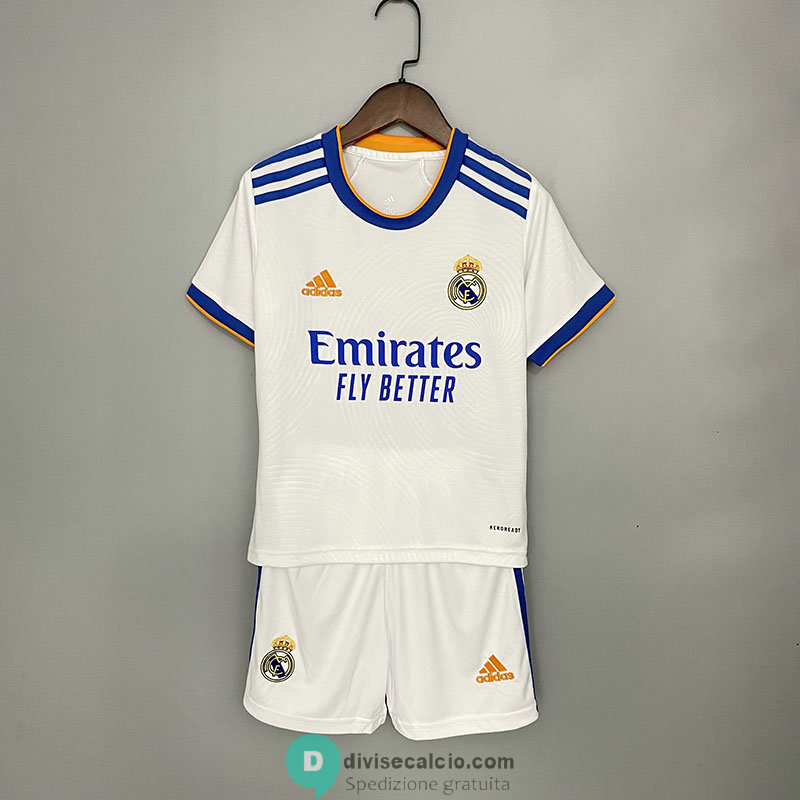 Maglia Real Madrid Bambino Gara Home 2021/2022