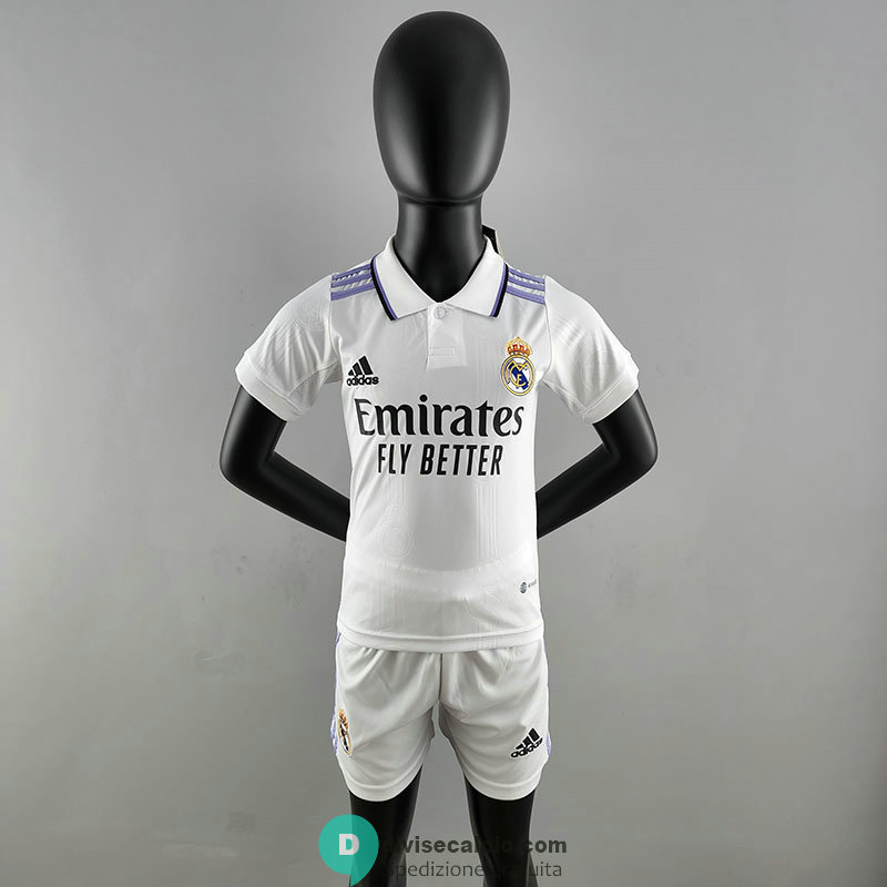 Maglia Real Madrid Bambino Gara Home 2022/2023