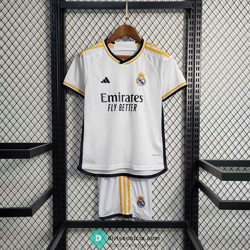 Maglia Real Madrid Bambino Gara Home 2023/2024