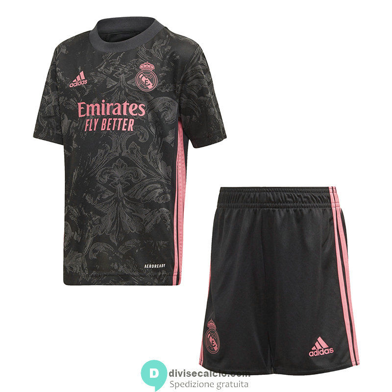 Maglia Real Madrid Bambino Gara Third 2020/2021