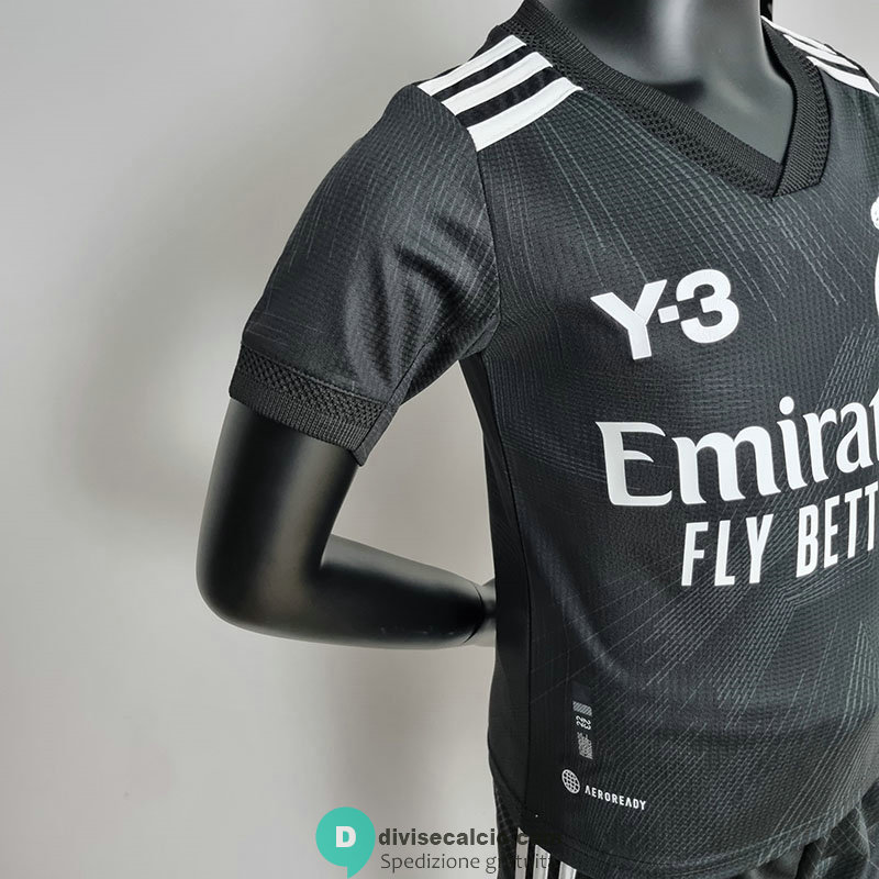 Maglia Real Madrid Bambino Y3 Edition Black 2022/2023