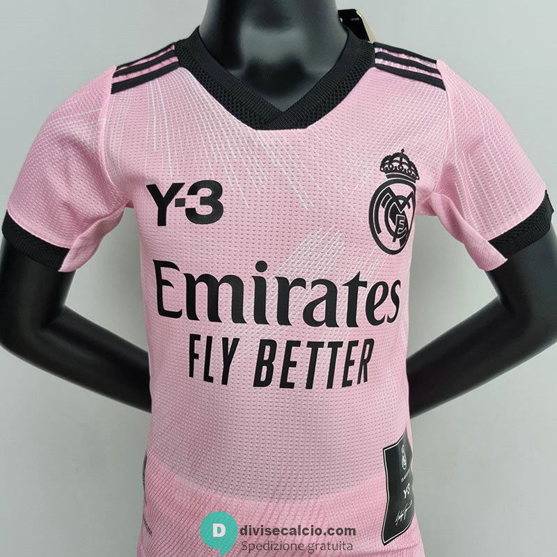 Maglia Real Madrid Bambino Y3 Edition Pink 2022/2023