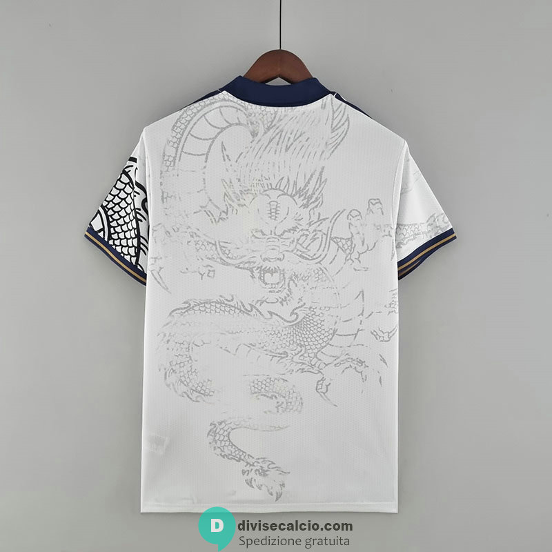 Maglia Real Madrid Dragon White 2022/2023