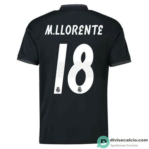 Maglia Real Madrid Gara Away 18#M.LLORENTE 2018-2019