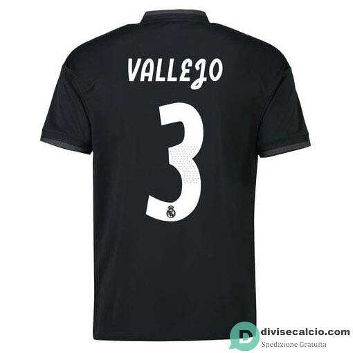 Maglia Real Madrid Gara Away 3#VALLEJO 2018-2019