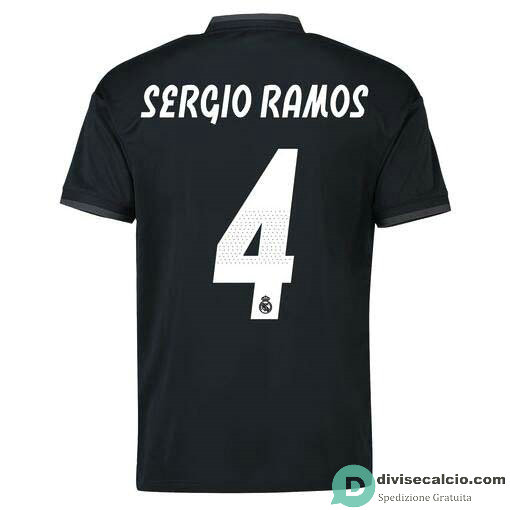 Maglia Real Madrid Gara Away 4#SERGIO RAMOS 2018-2019
