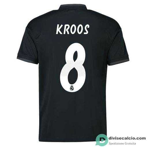 Maglia Real Madrid Gara Away 8#KROOS 2018-2019