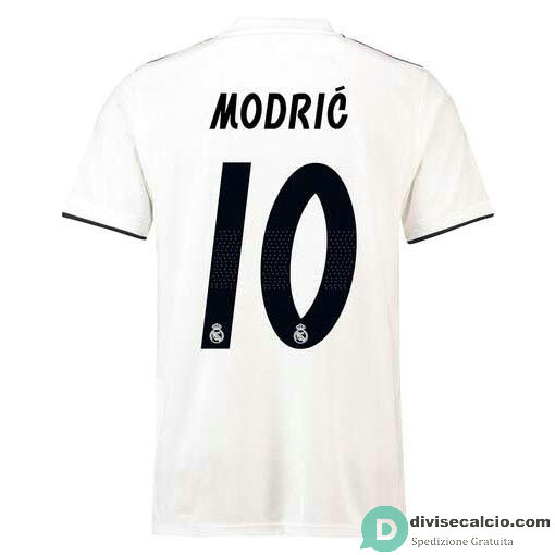 Maglia Real Madrid Gara Home 10#MODRIC 2018-2019