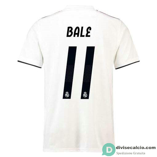 Maglia Real Madrid Gara Home 11#BALE 2018-2019