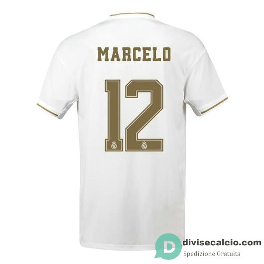 Maglia Real Madrid Gara Home 12#MARCELO 2019-2020