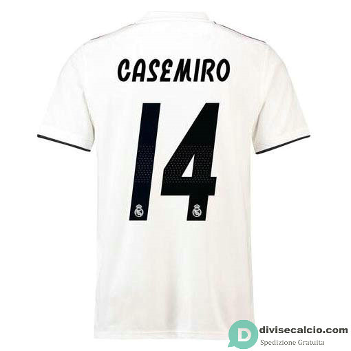 Maglia Real Madrid Gara Home 14#CASEMIRO 2018-2019
