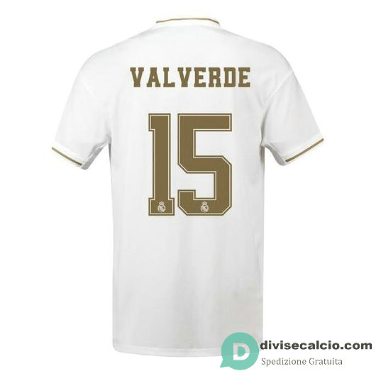 Maglia Real Madrid Gara Home 15#VALVERDE 2019-2020