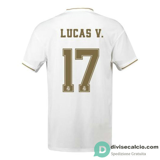Maglia Real Madrid Gara Home 17#LUCAS V. 2019-2020