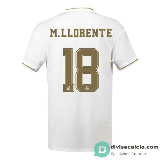 Maglia Real Madrid Gara Home 18#M.LLORENTE 2019-2020