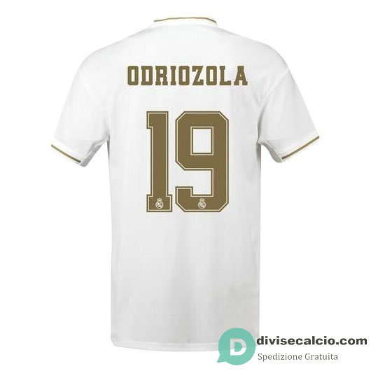 Maglia Real Madrid Gara Home 19#ODRIOZOLA 2019-2020