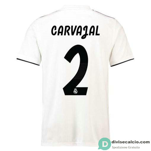 Maglia Real Madrid Gara Home 2#CARVAJAL 2018-2019