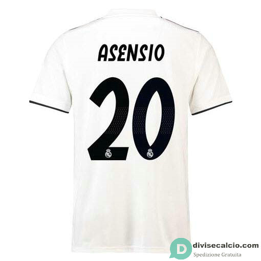 Maglia Real Madrid Gara Home 20#ASENSIO 2018-2019