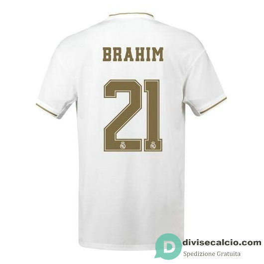 Maglia Real Madrid Gara Home 21#BRAHIM 2019-2020