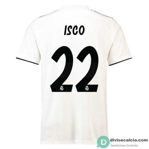 Maglia Real Madrid Gara Home 22#ISCO 2018-2019