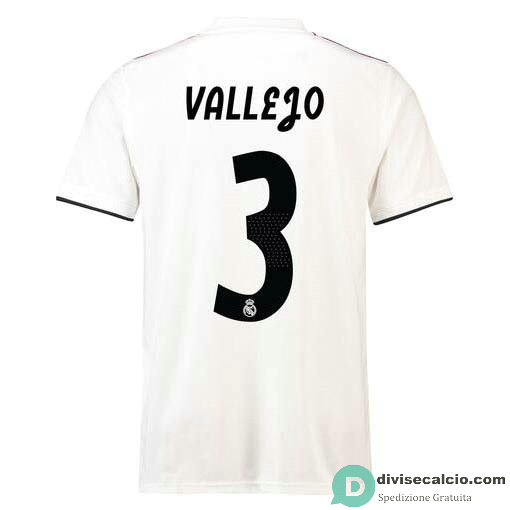 Maglia Real Madrid Gara Home 3#VALLEJO 2018-2019