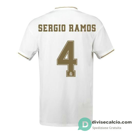 Maglia Real Madrid Gara Home 4#SERGIO RAMOS 2019-2020