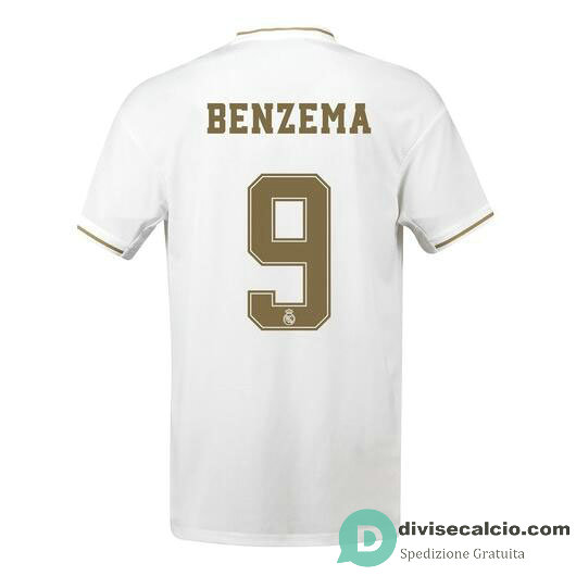 Maglia Real Madrid Gara Home 9#BENZEMA 2019-2020