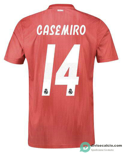 Maglia Real Madrid Gara Third 14#CASEMIRO 2018-2019