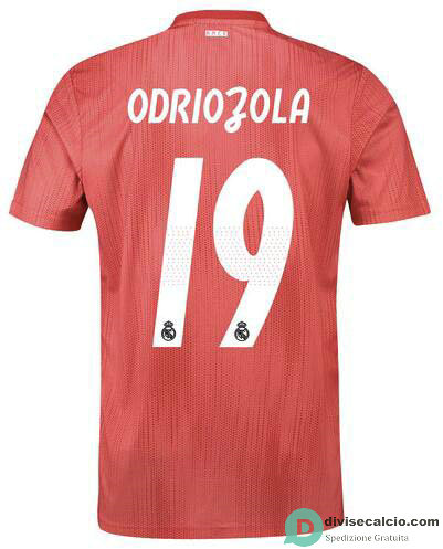 Maglia Real Madrid Gara Third 19#Odriozola 2018-2019