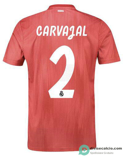 Maglia Real Madrid Gara Third 2#CARVAJAL 2018-2019