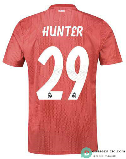 Maglia Real Madrid Gara Third 29#HUNTER 2018-2019