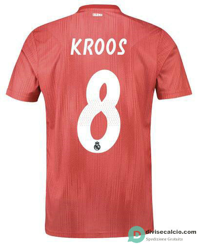 Maglia Real Madrid Gara Third 8#KROOS 2018-2019