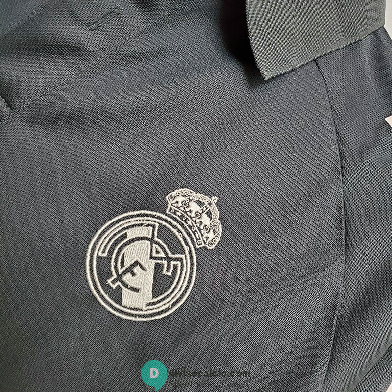 Maglia Real Madrid Polo Black 2020/2021