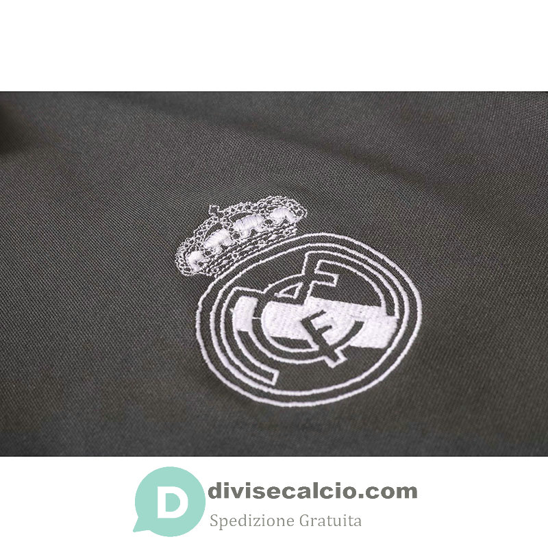 Maglia Real Madrid Polo Grey 2020/2021